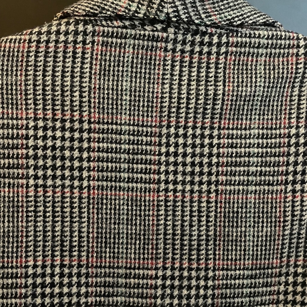 Plaid Oversized Blazer - Picture 4 of 6